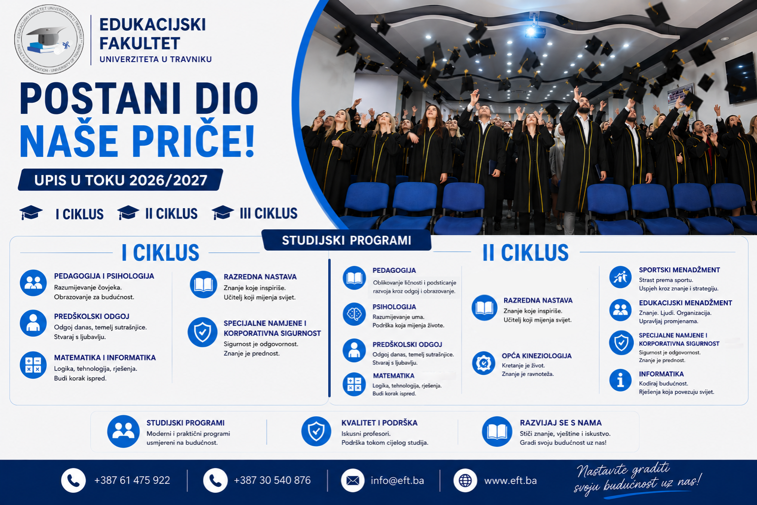 Promo letak sa studijskim programima